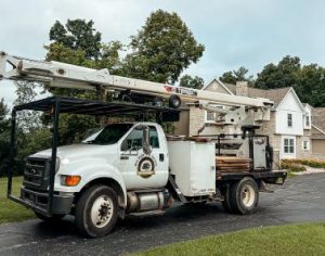 Mid State Tree Service Truck, New London, WI